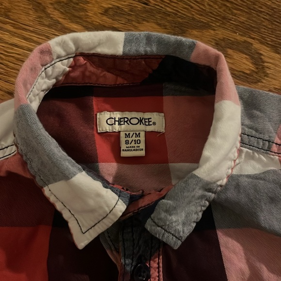 Cherokee kids flannel-M (8-10) - Picture 2 of 2